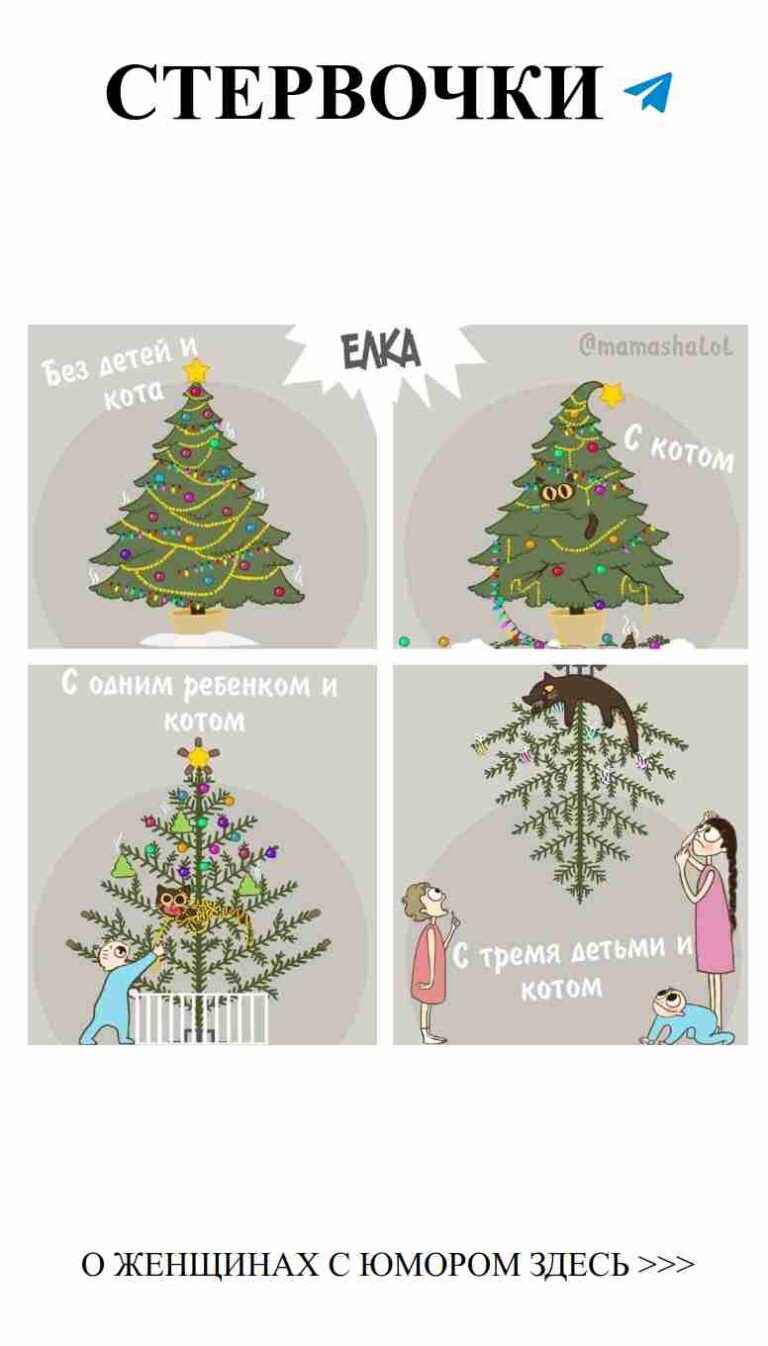 Забавные моменты у рождественской елки с близкими