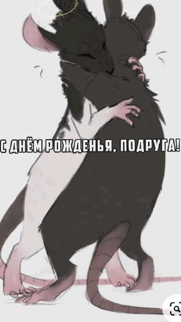 С днём рождения  подруга