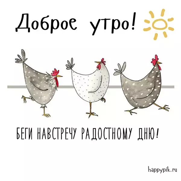 Прикольные картинки Доброе утро 👍 😄 – скачать