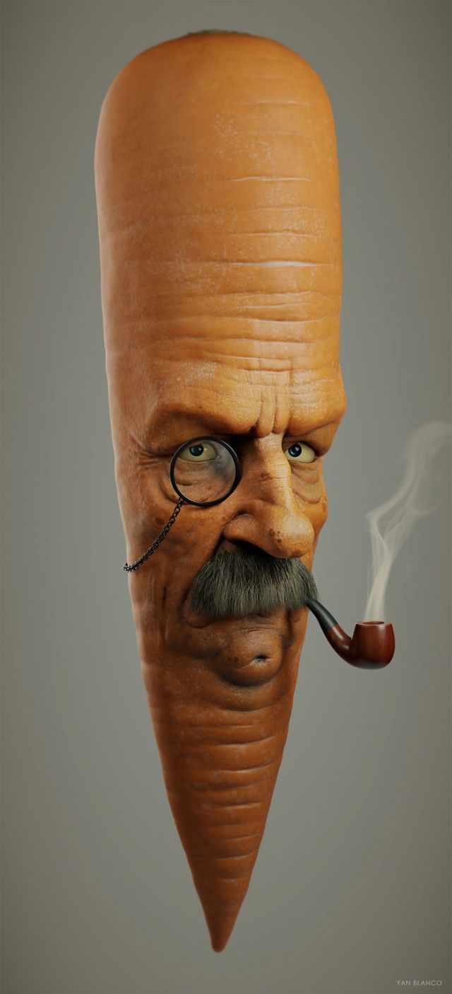 Художник из Бразилии рисует жутковатых 3Д-мультяшек – ЯПлакалъ