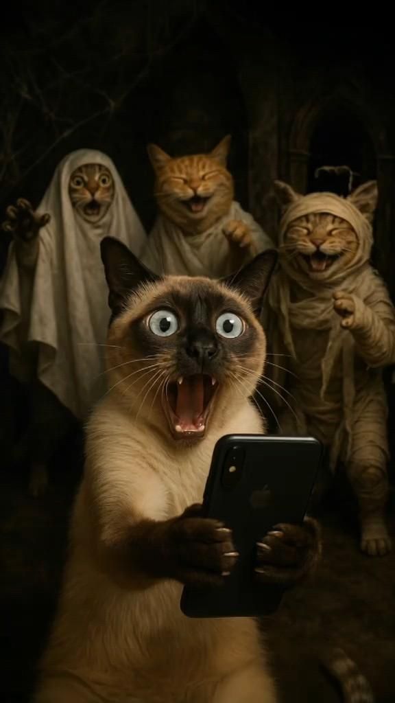 cat selfie 🙂 кошачье селфи
