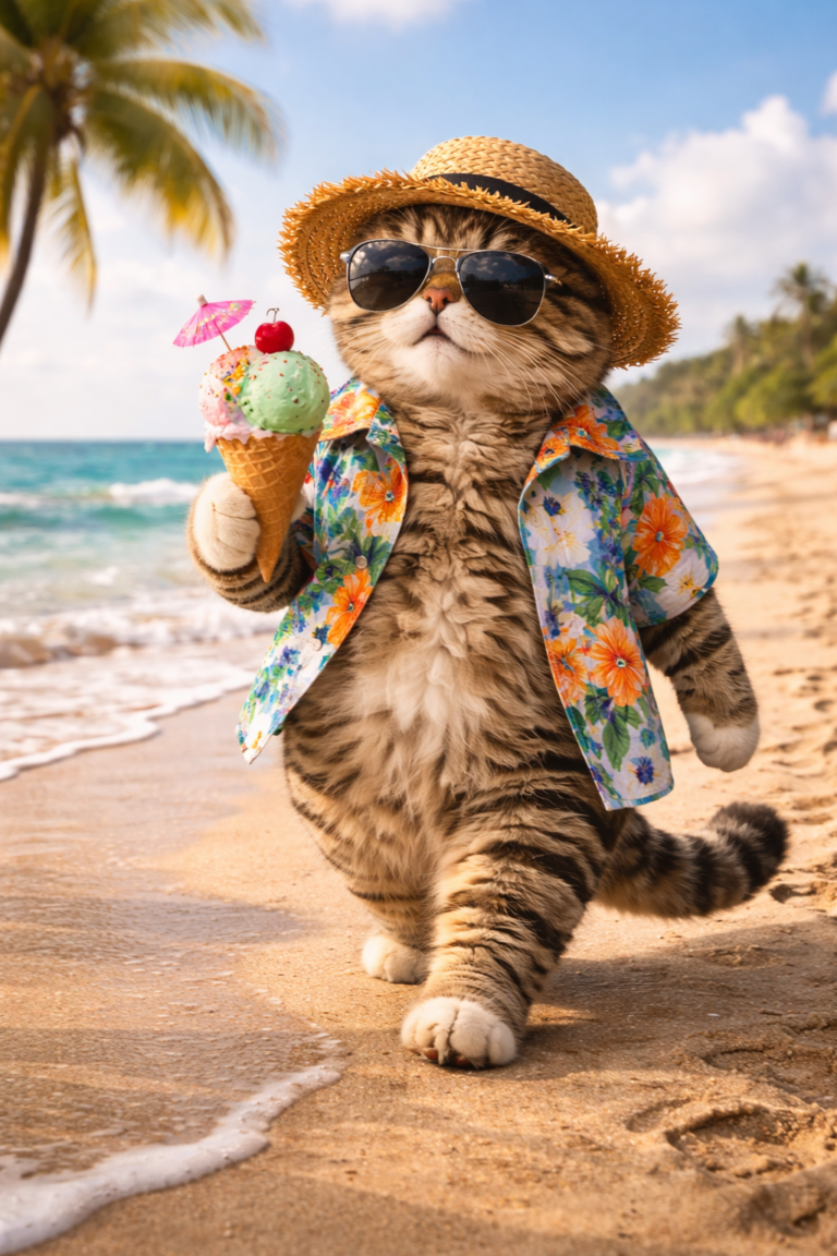 Котик на отдыхе 🐾