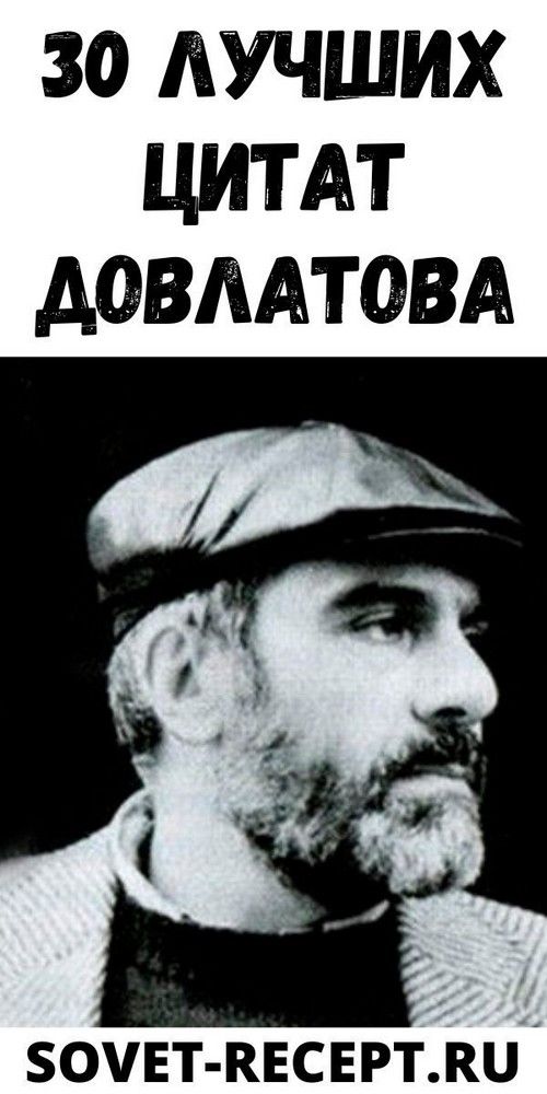 30 лучших цитат Довлатова |obrazovannayasova