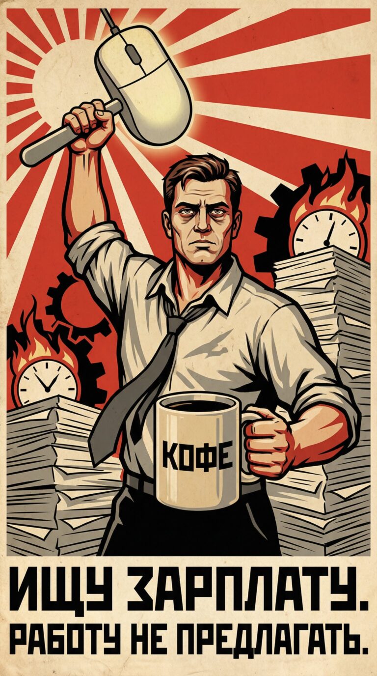 Ищу зарплату, работу не предлагать!