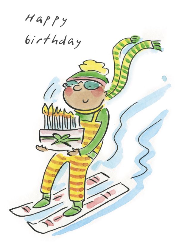 Birthday skier – Holy Mackerel