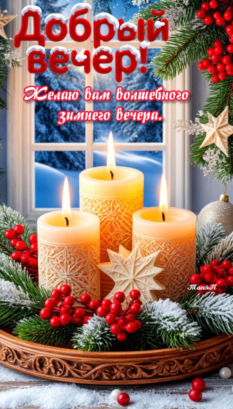 🌲Добрый вечер 🥰🌲❄️