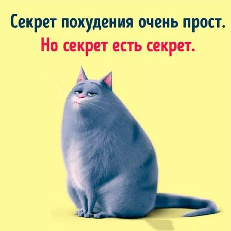 А вы знаете секрет похудения?😎