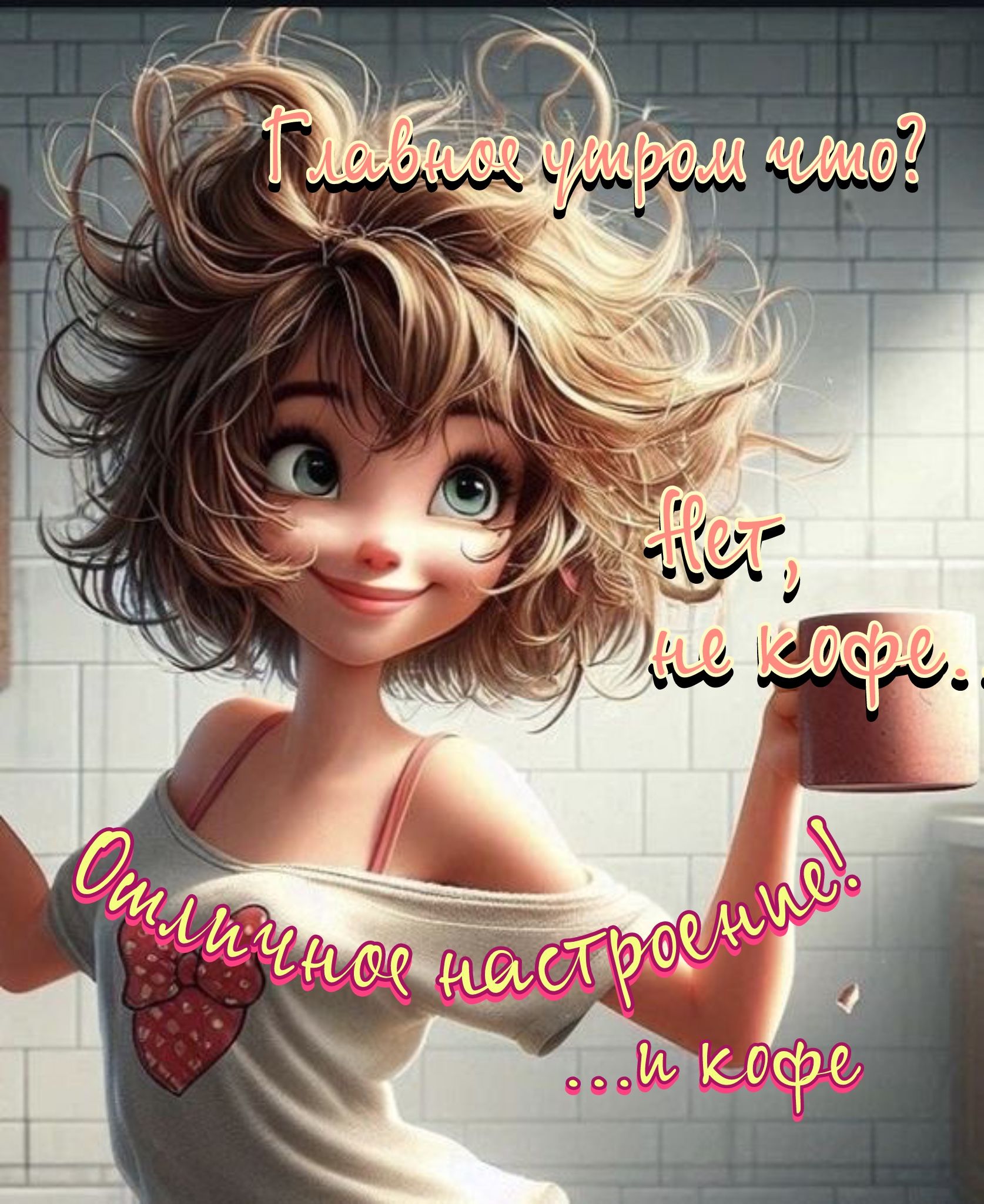 Доброе утро ☕️😘