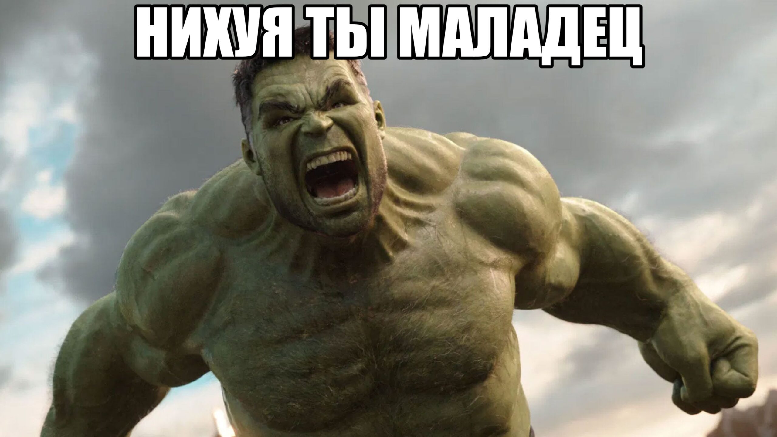 НИХУЯ ТЫ МАЛАДЕЦ