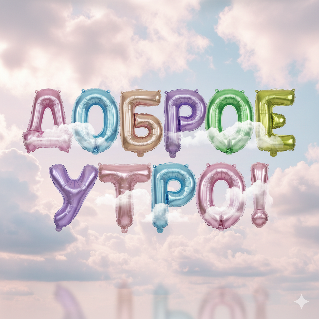 доброе утро