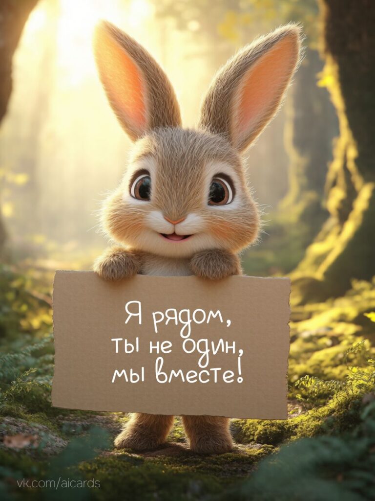 Вдохновляющие картинки с волшебным лесом и его обитателями 🌲🐾