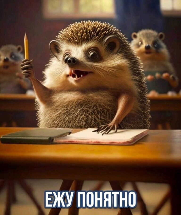 It ‘s clear to the hedgehog