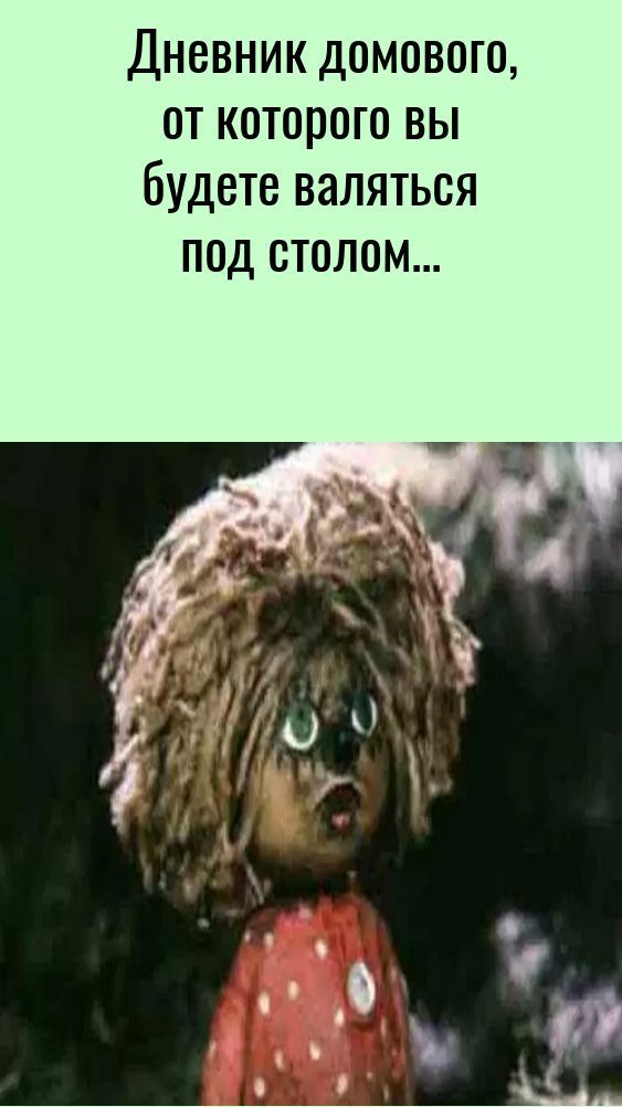 Дневник домового, от которого вы будете валяться под столом