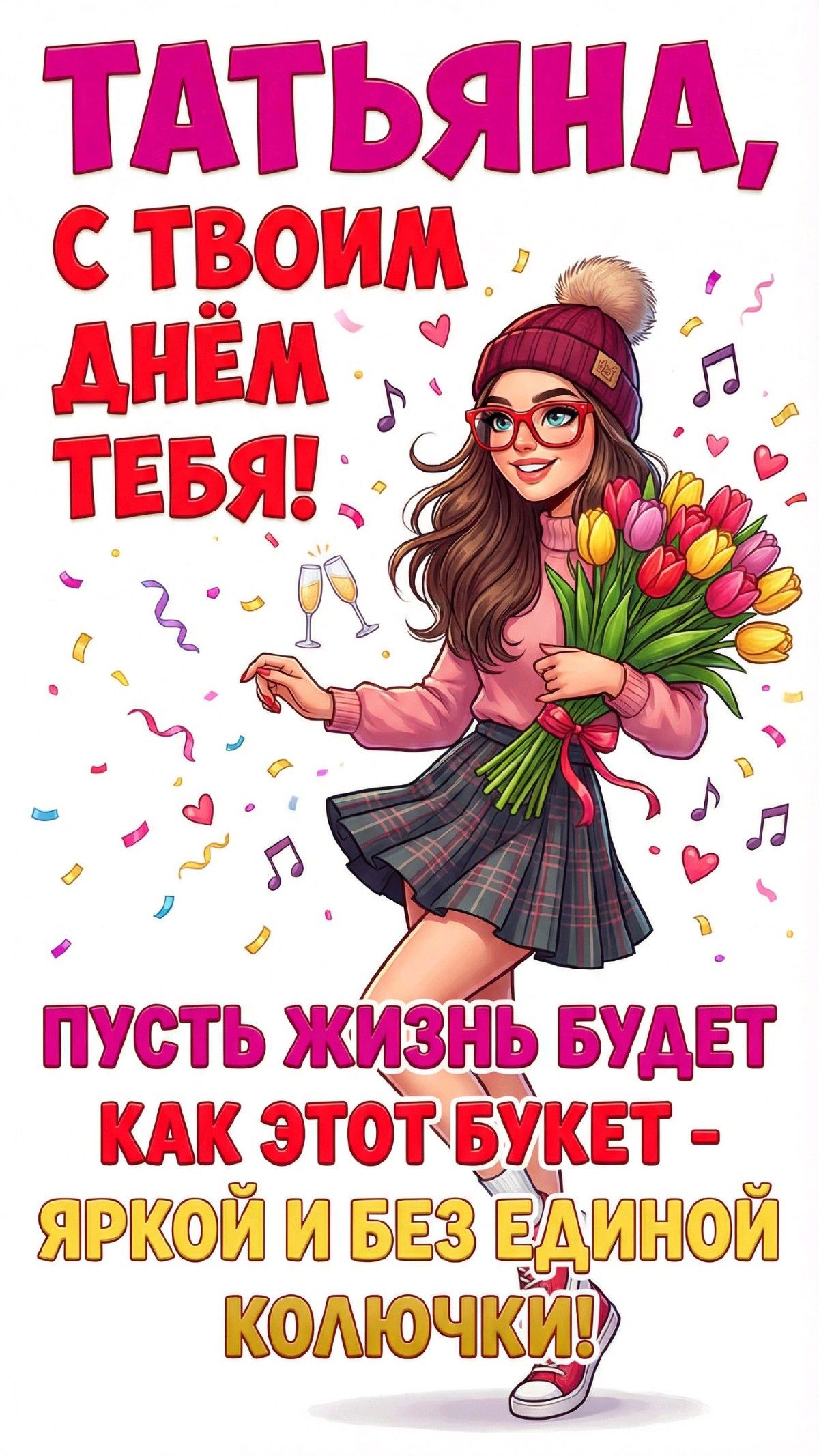 Яркая открытка😀