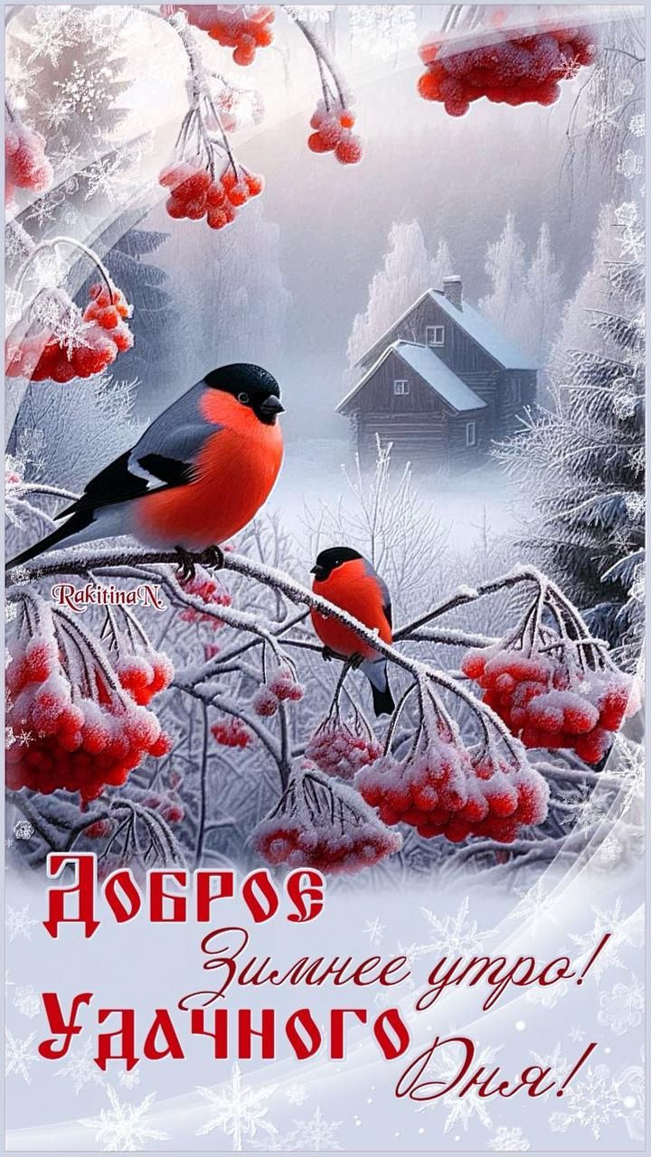 доброе зимнее утро