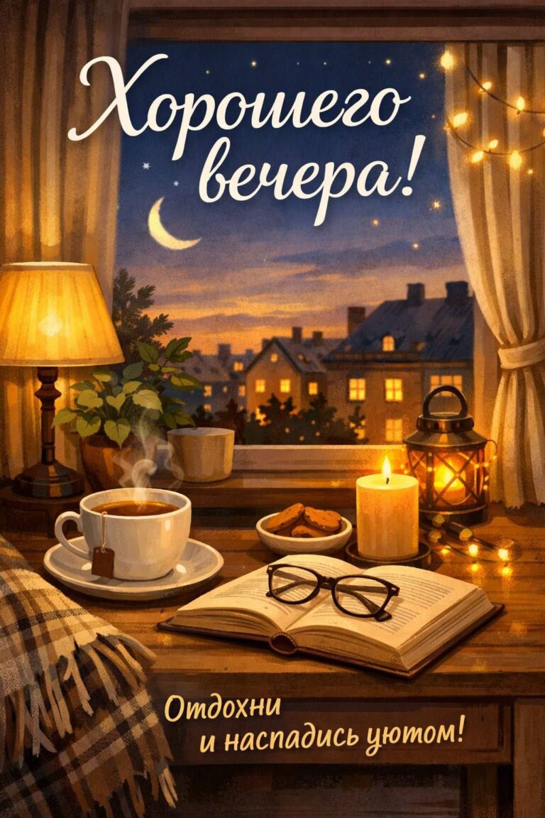 Отдохни и насладись уютом 🥺