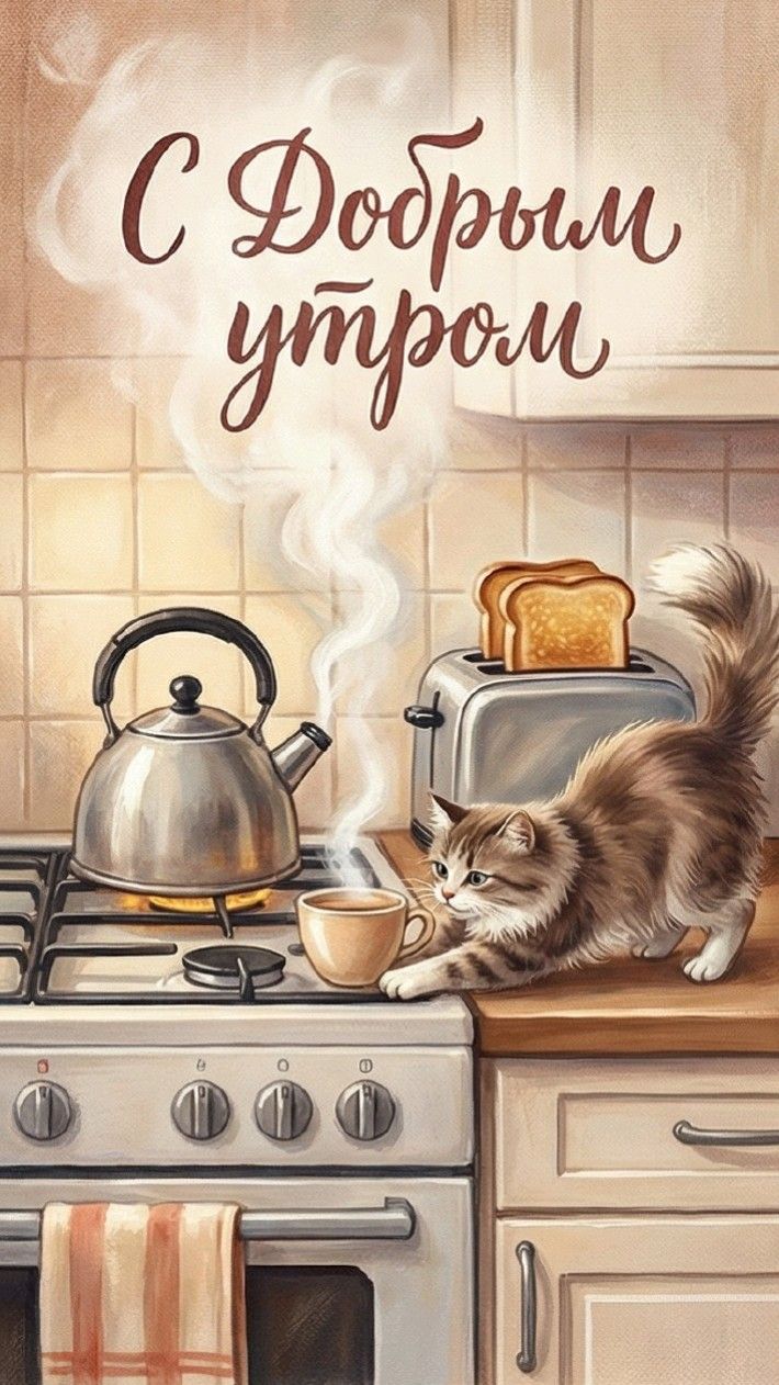 Доброе утречко ☕