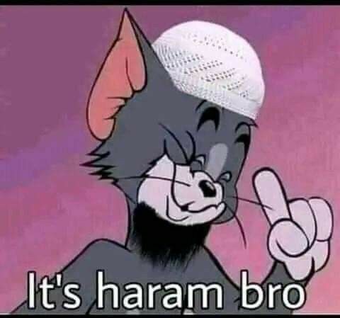 It’s haram bruh
