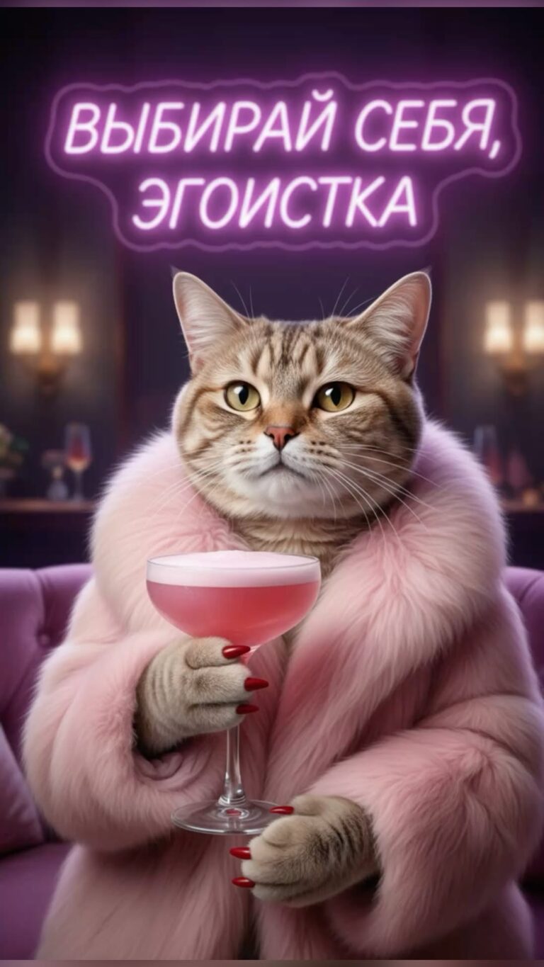 Кот в шубе, модный кот, цитаты
