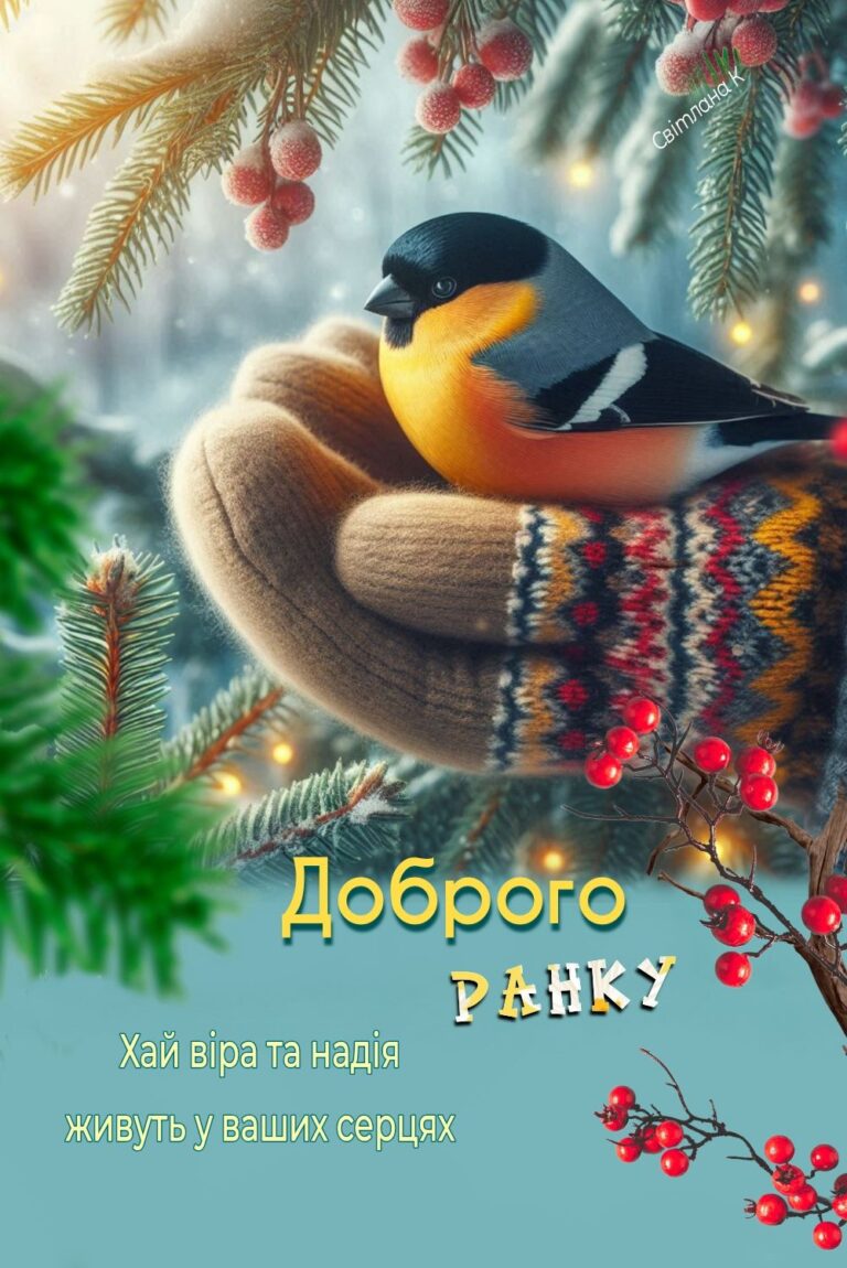 Доброго ранку☀