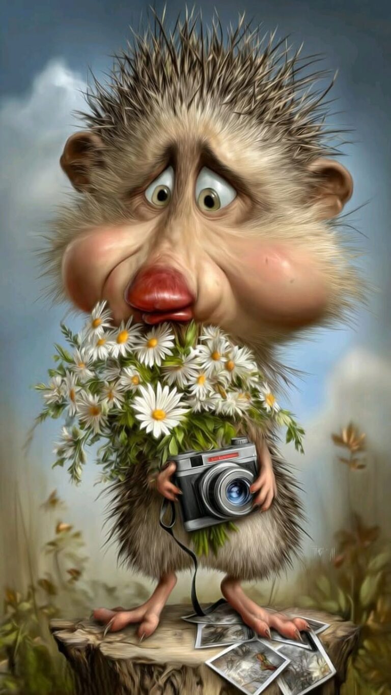 Смешные ежата