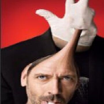 Dr. Glove taking his houses off promo Sticker