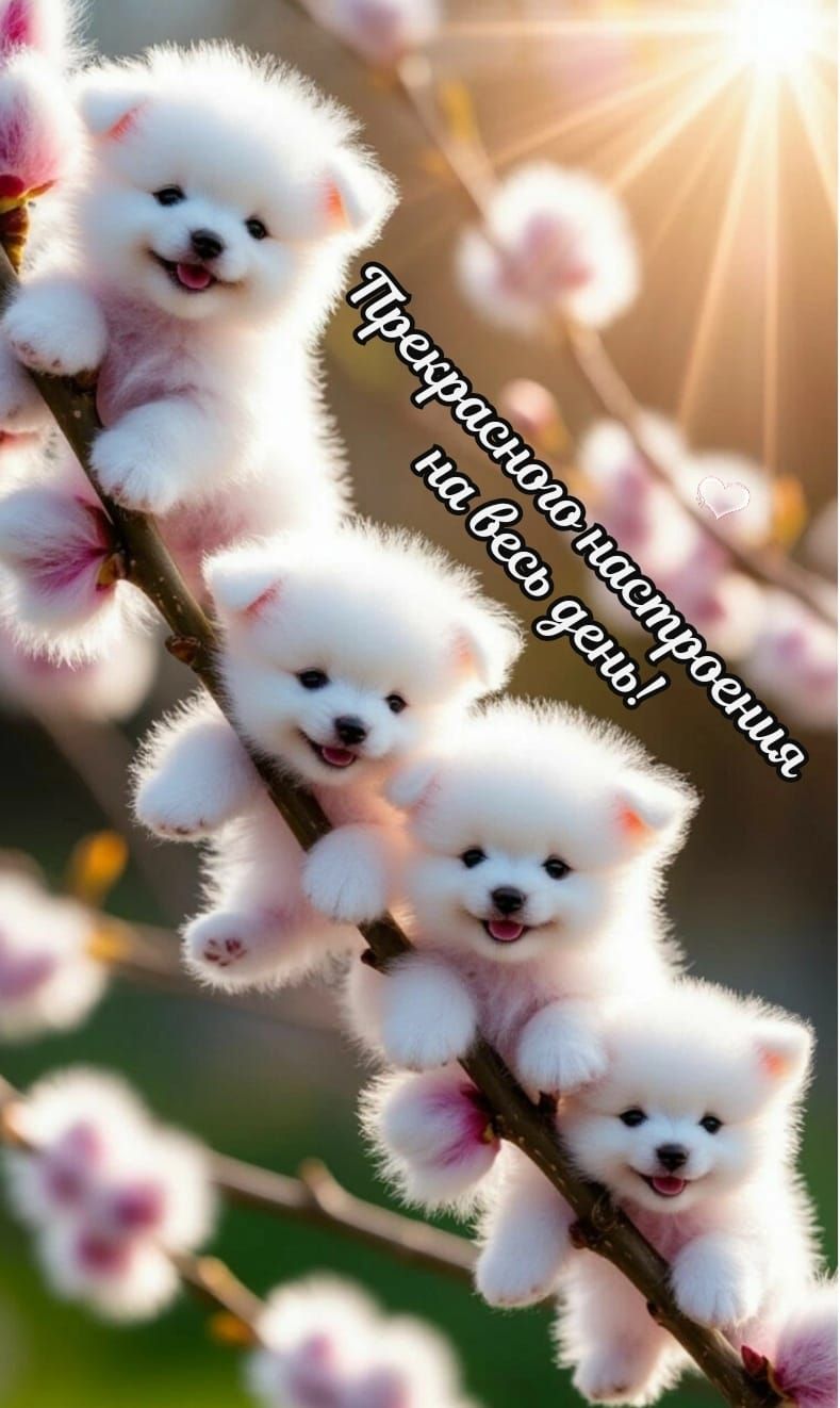 Прекрасного настроения на весь день!