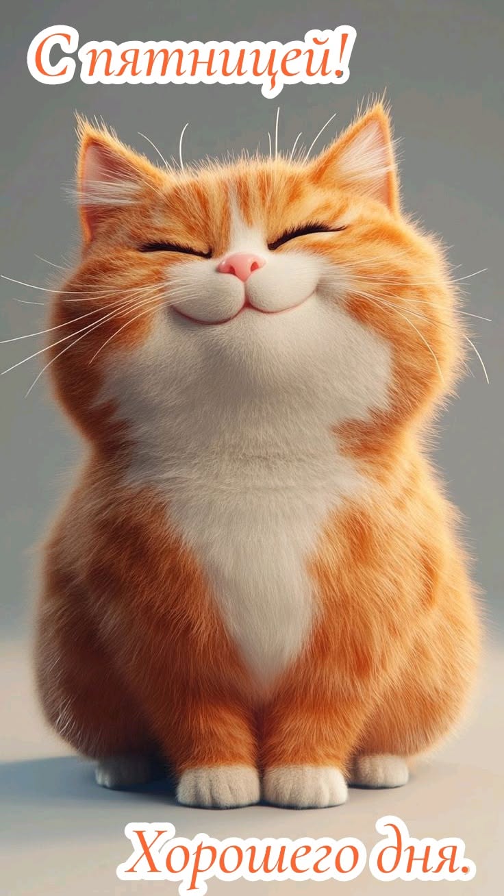 С пятницей! Хорошего дня