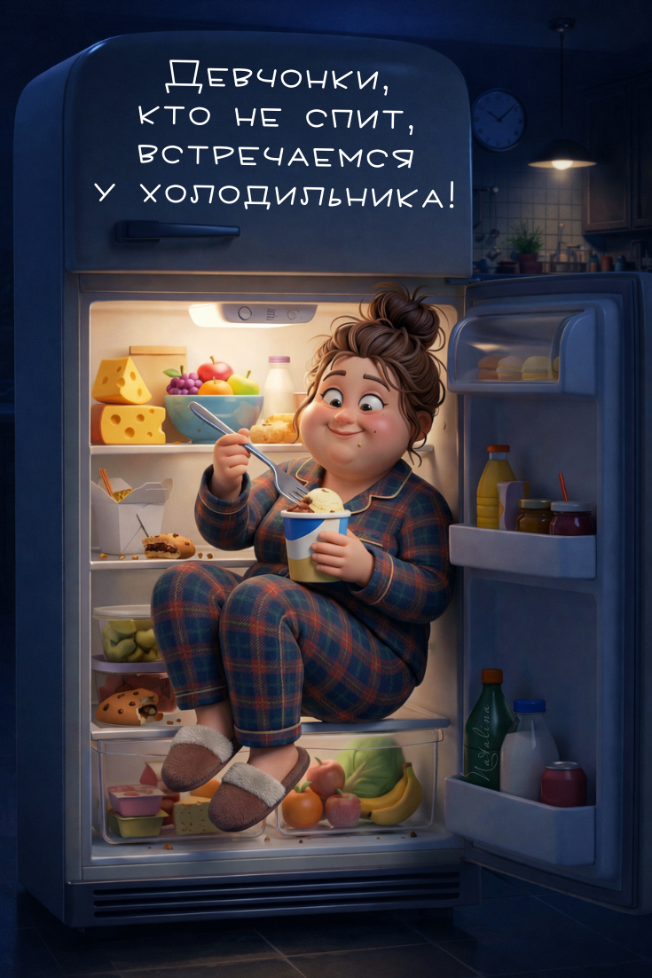 Ночной дожор))