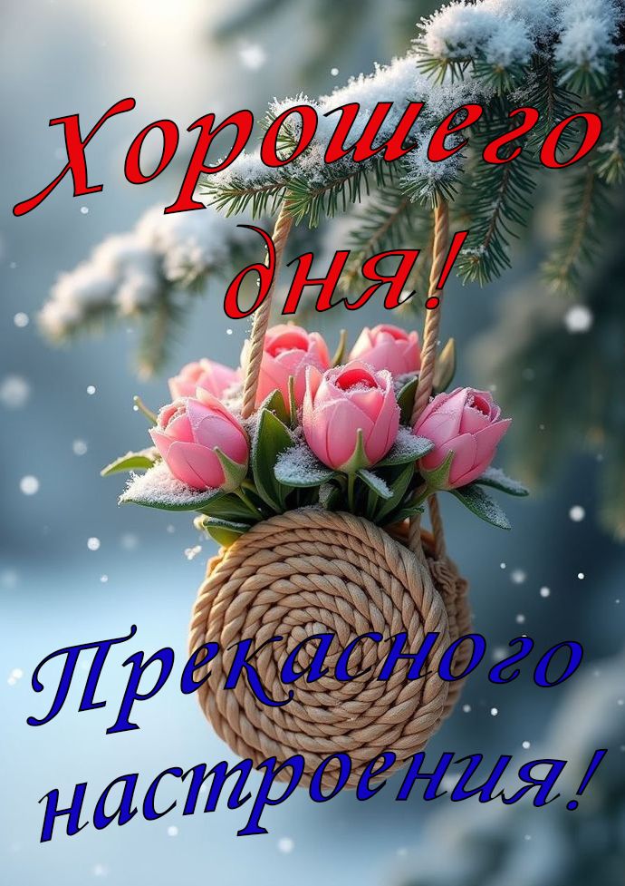 Хорошего дня! Прекрасного настроения!😊