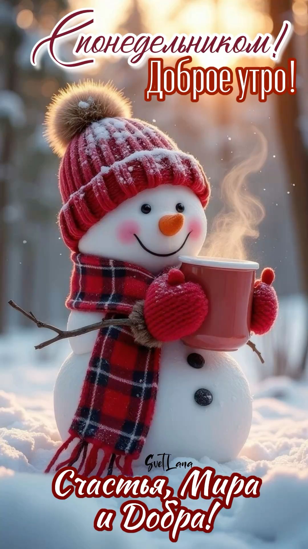 Доброе утро понедельника!