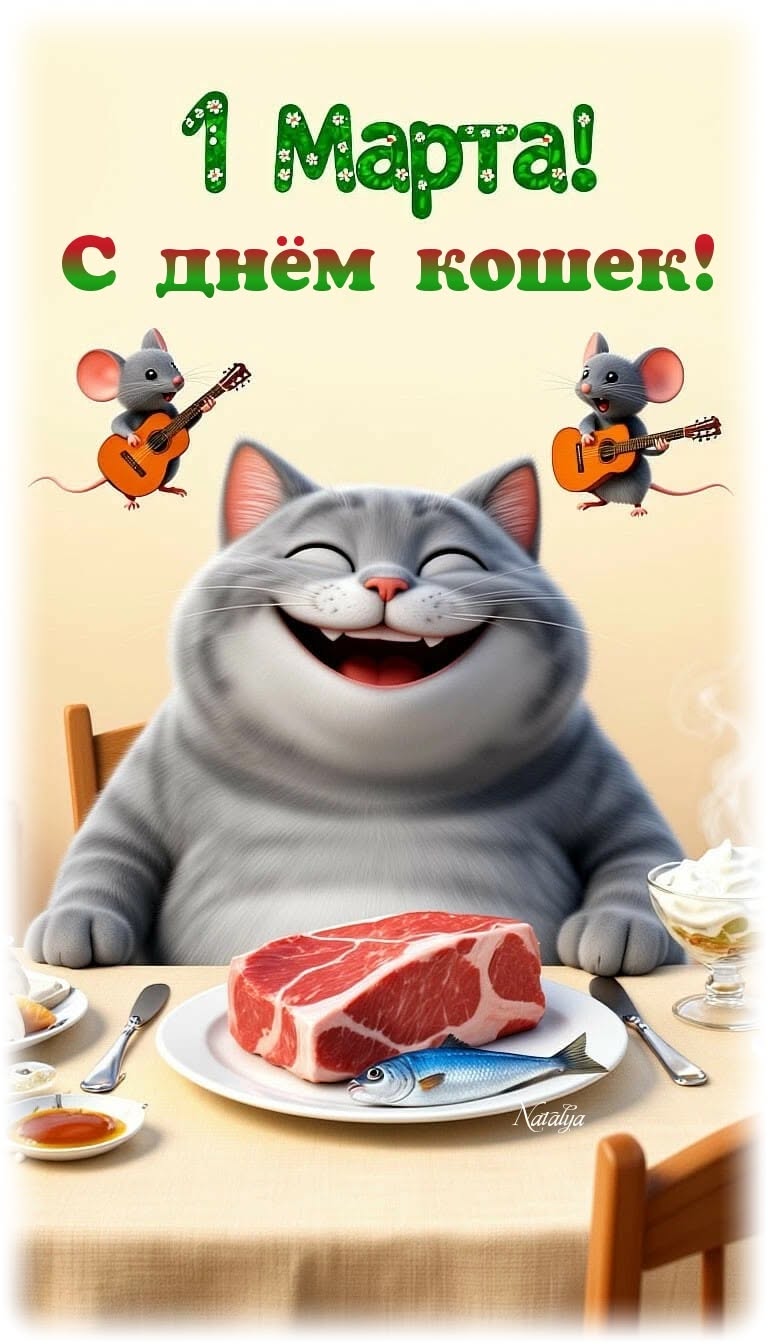 С днём кошек!
