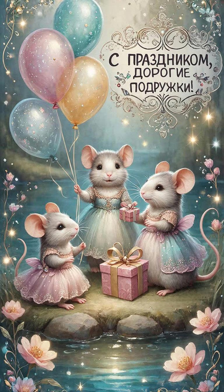 С днем подруг
