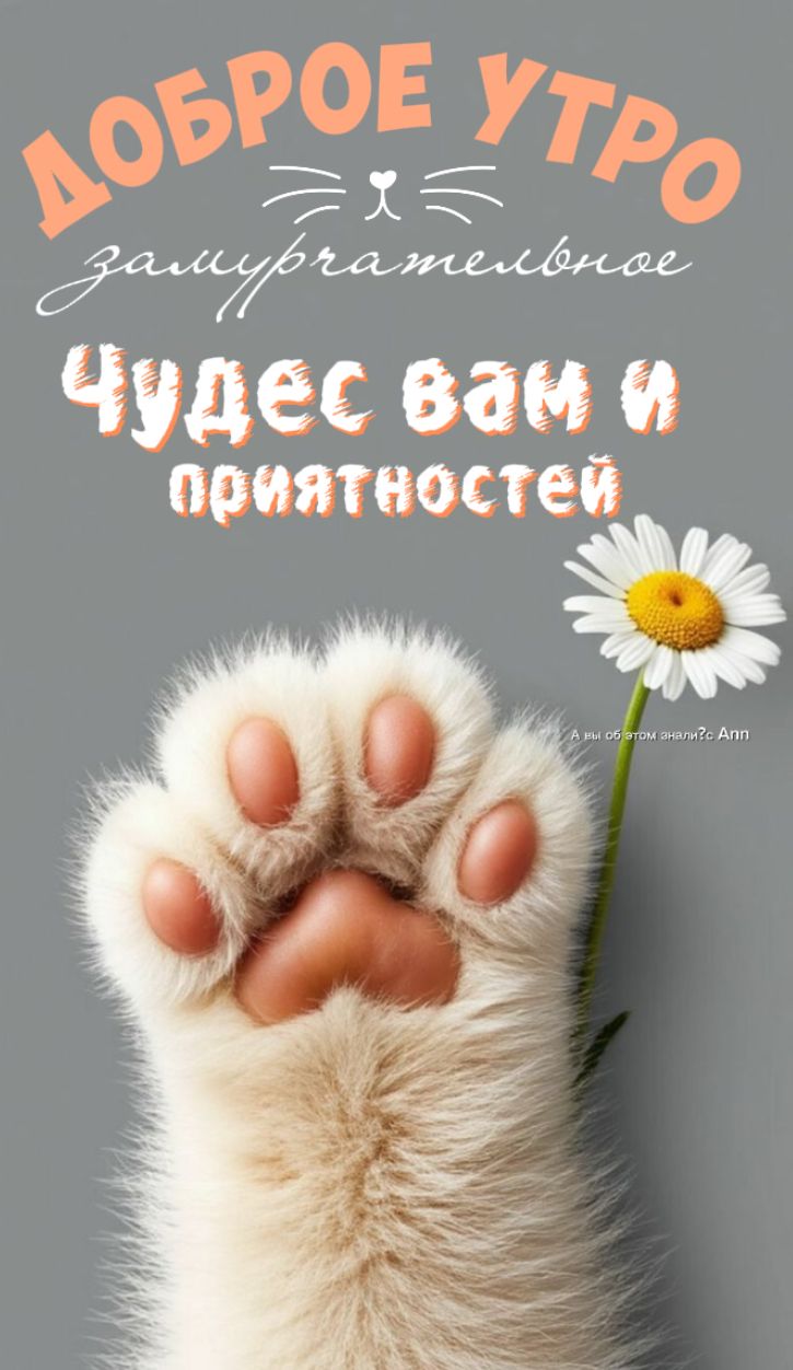 Доброе утро