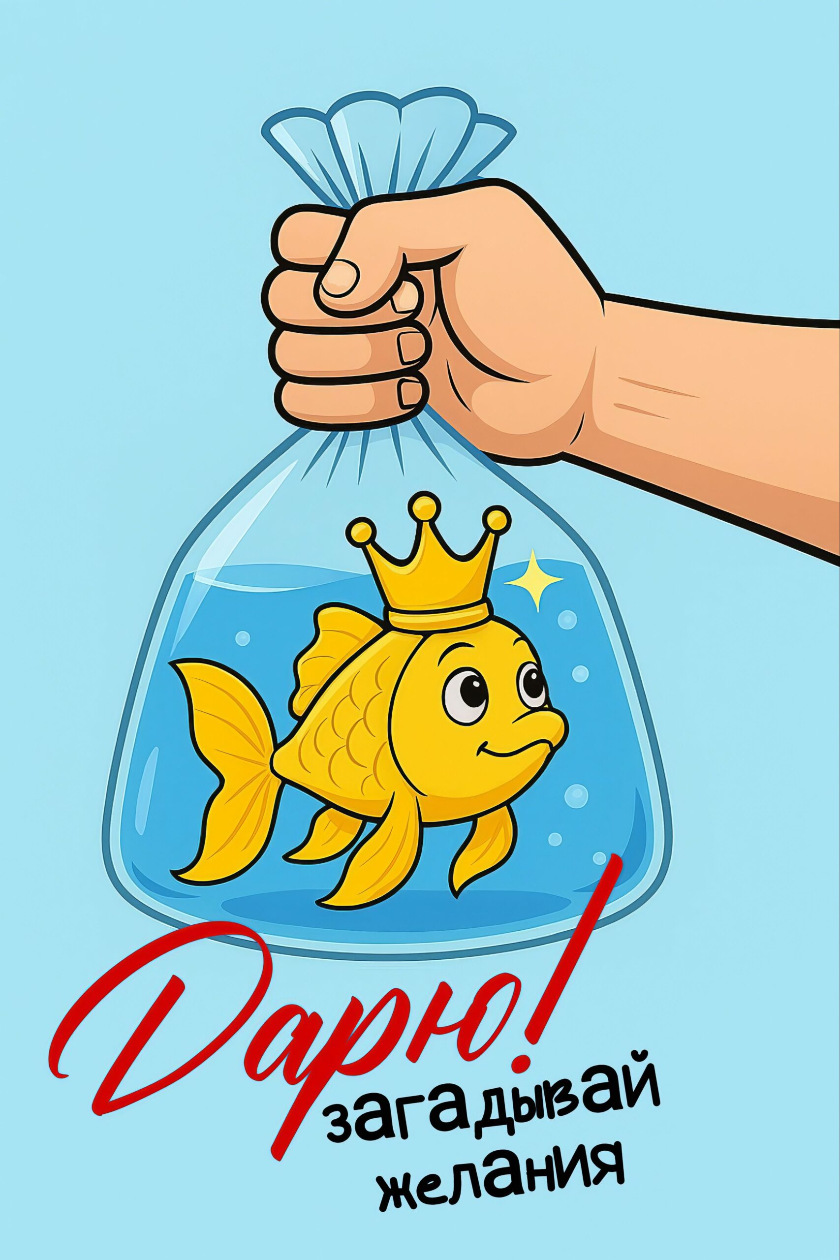 дарю золотую рыбку