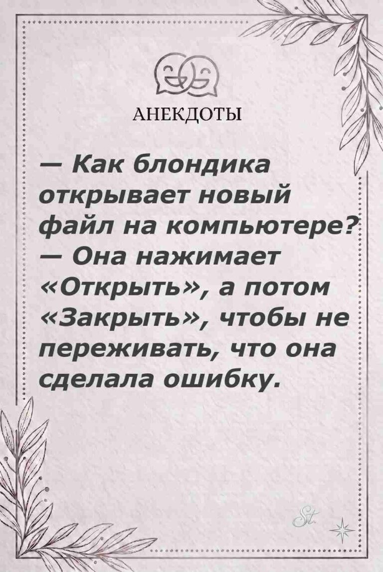 Ироничные мысли о женщинах и их логике